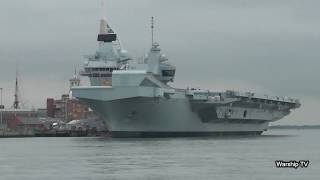 ROYAL NAVY WARSHIPS AT PORTSMOUTH NAVAL BASE  24th January 2020 [upl. by Anirual]