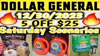 12302023 💰 Dollar General Couponing  5 off 25 Scenarios  extremecouponing dollargeneral [upl. by Anileuqcaj768]