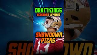 Draftkings Showdown Picks  NFL WEEK 6 Thursday Night Football SEAHAWKS VS 49ERS showdown [upl. by Leinahtam828]