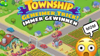 MEGA GEHEIM TRICK  TOWNSHIP IMMER GEWINNEN TIPPS UND TRICKS [upl. by Siuqramed]