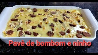 Anotam esta receita para não perder Pavê de leite ninho com bombom é tudo de bom [upl. by Remmus]