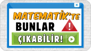 Matematikte Bunlar Çıkabilir❗ 7 Sınıf Bursluluk Kampı 2022 [upl. by Seluj163]