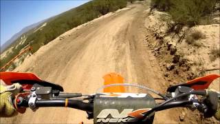 2015 KTM 300 xc  First Ride amp Review amp Crash [upl. by Ettari]