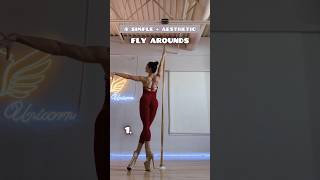 SIMPLE POLE DANCE MOVES  POLE DANCING FOR BEGINNERS SPIN POLE FLEXIBILITY TRAINING FOR ADULTS [upl. by Race]