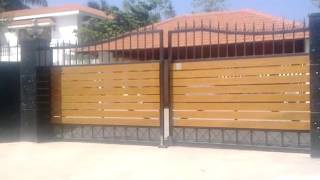 Remote Swing Gate System By EGates Technologies India Pvt Ltd Chennai [upl. by Hooker]