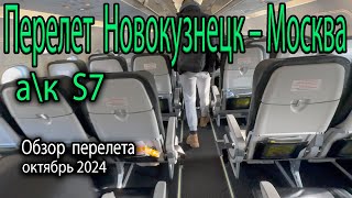 Перелет Новокузнецк – Москва Обзор поездки октябрь 2024 [upl. by Chrysler]