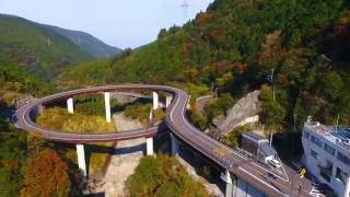 201612 新居浜鹿森ダム～青龍橋～山根公園 紅葉も終盤を迎えています。 [upl. by Nehtanoj]