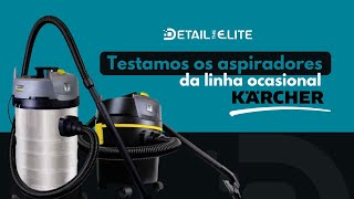 Testamos os aspiradores da linha ocasional NT2000NT3000585 da KARCHER Review [upl. by Ahsiekal]