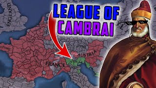 Can I Save Venice from League of Cambrai  EU4 Historical Disaster [upl. by Frymire525]