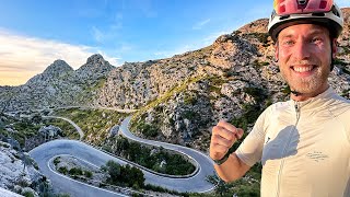 Beste Passstraße Mallorcas 1650hm mit dem Rennrad  Sa Calobra [upl. by Hultgren]