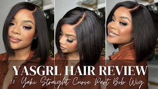 109 Glueless Bob Wig Try On  First Impression ft YASGRL HAIR [upl. by Gabrielson459]