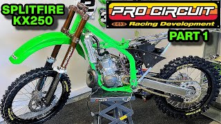 Mind Blowing Rebuild of my 1999 Splitfire KX250 Two Stroke Project [upl. by Dragone]