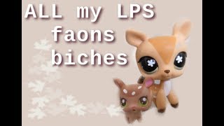 10 ALL my LPS petshop  biches et renards [upl. by Nobile]