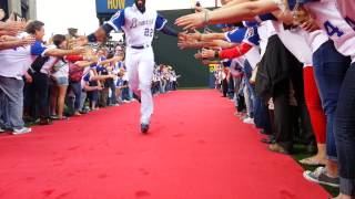 Braves Opening Day 2014 Starting Lineup [upl. by Eahsal]