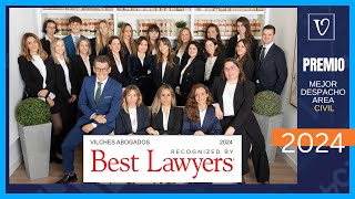 🏅 Vilches Abogados reconocido por The Best Lawyers™️ como el mejor despacho Civil de España [upl. by Coppock]