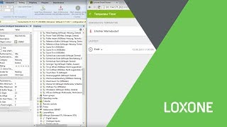 Loxone Config 7 Intelligent Temperature Controller  2015 HD [upl. by Kylen801]