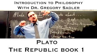 Platos dialogue the Republic book 1  Introduction to Philosophy [upl. by Lybis273]