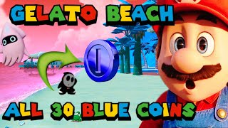 Super Mario Sunshine part 29 Gelato Beach All Blue coins [upl. by Inacana]