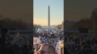 290000 Jews rally in Washington DC israel [upl. by Euqinu]