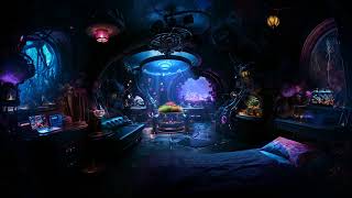 Underwater Planet Ambience  Aquarium Bubbling Space and Underwater Sounds  10 hours [upl. by Adama]