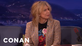 Chrissie Hynde Takes The Bus In Los Angeles  CONAN on TBS [upl. by Innep]