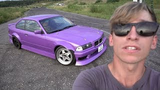 Drifting my E36 330d DIESEL DRIFT CAR [upl. by Hamfurd]