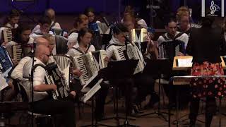 Also sprach Zarathustra played by an accordionorchestra [upl. by Terrye700]