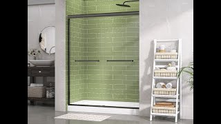 Installation Shower Door KTL collection [upl. by Acebber]