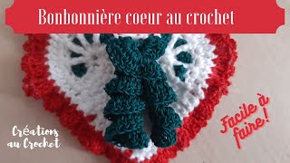 Tutoriel bonbonnière pochette au crochet [upl. by Htevi162]