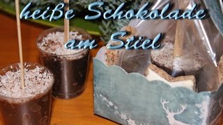 Trinkschokolade am Stiel  DIY Geschenke zu Weihnachten [upl. by Spohr357]