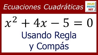 ECUACIONES CUADRÁTICAS POR MÉTODO GRÁFICO  Ejercicio 1 [upl. by Veljkov]