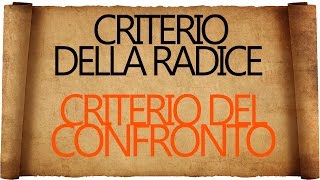 Serie  Criterio della Radice e Criterio del Confronto [upl. by Anes]