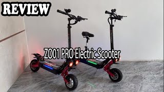 ZO01 PRO Electric Scooter Review  EScooter that meets the Criteria and More [upl. by Arras260]