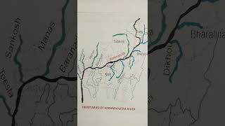 Tributaries of river Brahmaputra GKGS [upl. by Hercule881]