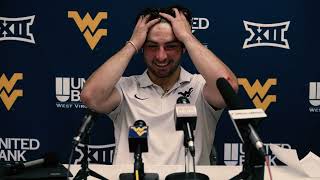 WVU Football  Oct 26 Nicco Marchiol Arizona Post Game [upl. by Schober]