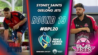 BPL20  Round 19  Sydney Saints vs Geelong Jets [upl. by Akemit175]