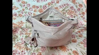 What’s in my Kipling Alenya Bag in Wishful Pink [upl. by Klarrisa225]