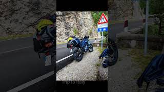 Trip to Italy dolomites dolomiti adventureride adventuremotorcycle cfmoto450mt endurobike [upl. by Asta]