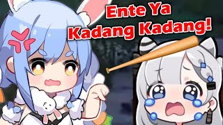 Zeta Kena Tampol Pekora Gara Gara Ketembak  vtuber  hololive sub indo [upl. by Nosirrag139]