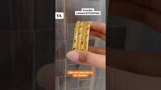 Bangles microgold polish bangles gold shopping jewelleryexplore shortvideoshortsyoutubeshort [upl. by Adehsar]