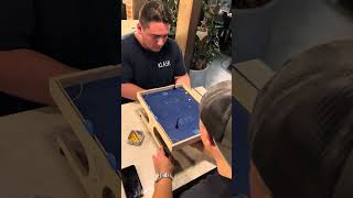 Epic magnetic battle KLASK shortsvideo shorts epic [upl. by Shing]