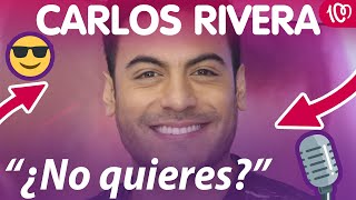 Carlos Rivera y su precoz carrera como locutor de radio quotLa que yo queríaquot [upl. by Eneles836]