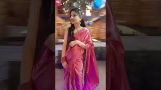 Mariya Mariya sareelovers dress trending salmankhan song viralshort [upl. by Bogusz368]