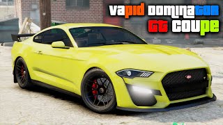 Vapid Dominator GT Coupe  GTA 5 Lore Friendly Car Mod  Download Link [upl. by Tobey]