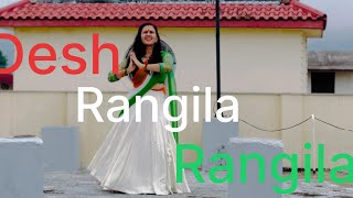 Desh Rangila  Dance video  Independence Day special [upl. by Lanza122]