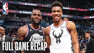 TEAM LEBRON vs TEAM GIANNIS  2019 NBA AllStar Game  February 17 2019 [upl. by Menken458]