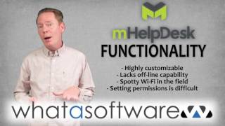 mHelpDesk Review  customer management software review [upl. by Arihk]