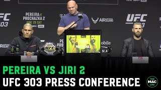 UFC 303 PreFight Press Conference Full [upl. by Ecneitap]