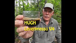 Using the HUGH Leverpresso V4 in the Woods [upl. by Gilroy]