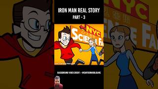 IRON MAN REAL ORIGIN STORY PART 3 shorts marvel cartoon ytshorts ironman [upl. by Haya]